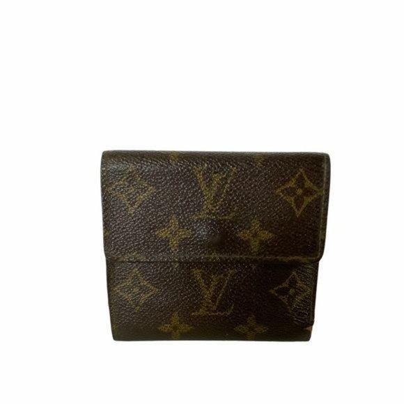 Authentic Louis Vuitton Wallet Portefeiulle Elise Trifold LV Vintage - Picture 2 of 11